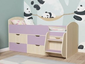 Кровать Малыш-7 Дуб-Ирис в Верхнеуральске - verhneuralsk.magazin-mebel74.ru | фото
