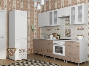 Кухня Волна капучино в Верхнеуральске - verhneuralsk.magazin-mebel74.ru | фото