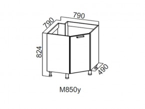 М850у Стол-рабочий 850 (угловой под мойку) в Верхнеуральске - verhneuralsk.magazin-mebel74.ru | фото